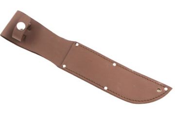 13"Premium Stitched Leather Sheath